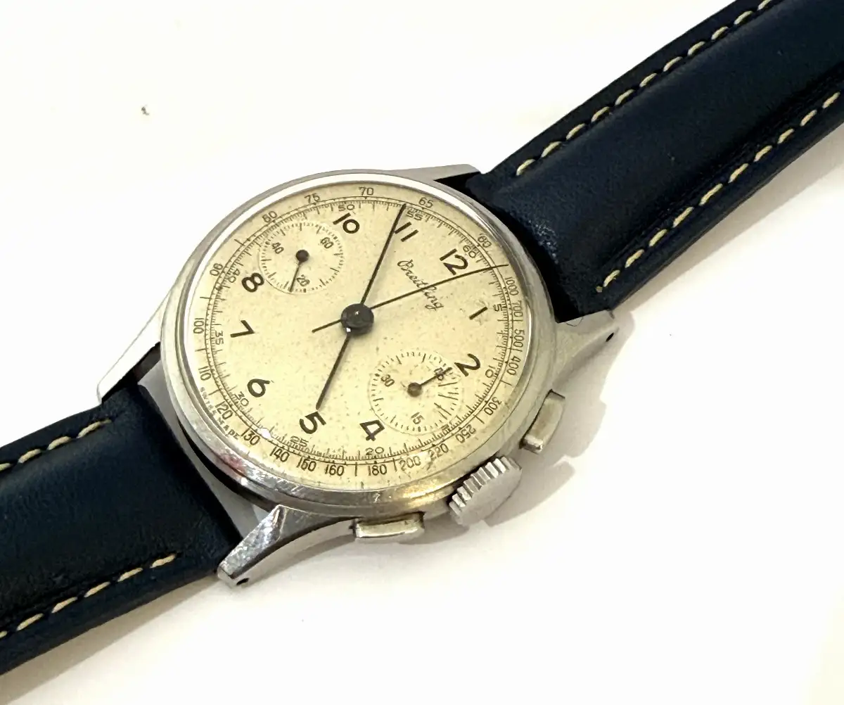 Breitling chronographe vintage venus 175